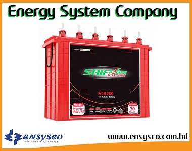 Saif Power STB200 Tall Tubular Battery Price in BD | Saif Power STB200 Tall Tubular Battery