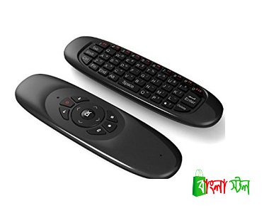 Black Wireless Air Mouse Remote Keyboard