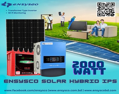 1000 watt Ensysco Hybrid Solar IPS