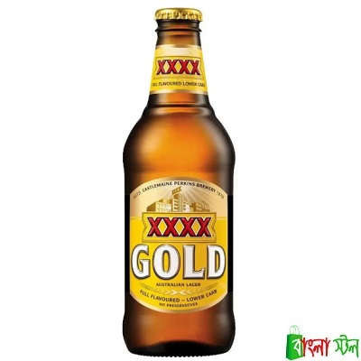 XXXX Gold 24 Pack Bottles 375ml