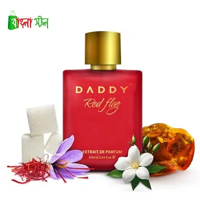 DADDY Red Flag Long Lasting Perfume for Men Extrait De Parfum  100 ml